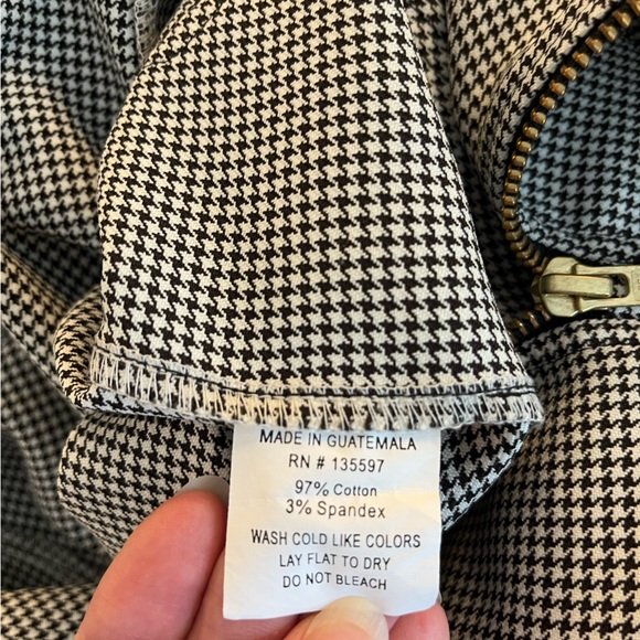 NWOT Albion Fit City Romper Houndstooth - RARE - Black & White - Size S - Picture 13 of 15